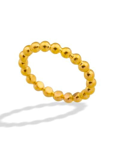 Beaded Eternity Ring